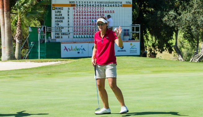 Difficile dernier tour à Marbella pour Gwladys Nocera Difficile dernier tour à Marbella pour Gwladys Nocera