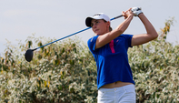 Justine Dreher a joué 70 (-2) lors du deuxième tour du ISPS Handa New Zealand Women's Open 2016.