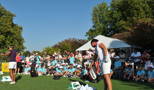 Les 100 jeunes du Lacoste Ladies Open de France