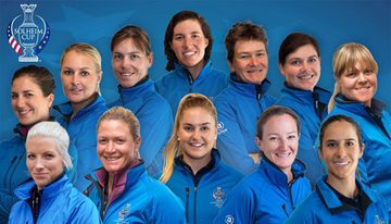 L'équipe européenne Solheim Cup 2015